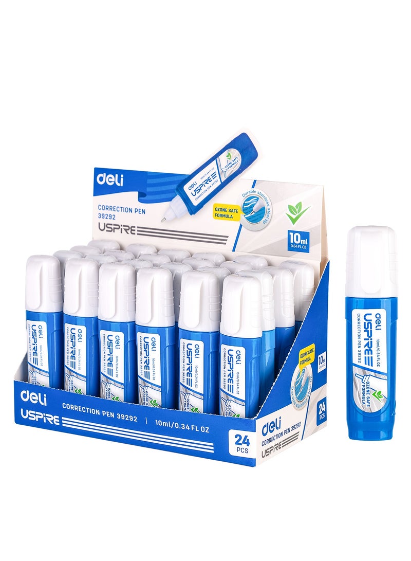 Deli Correction Pen 10ML Pack of 2