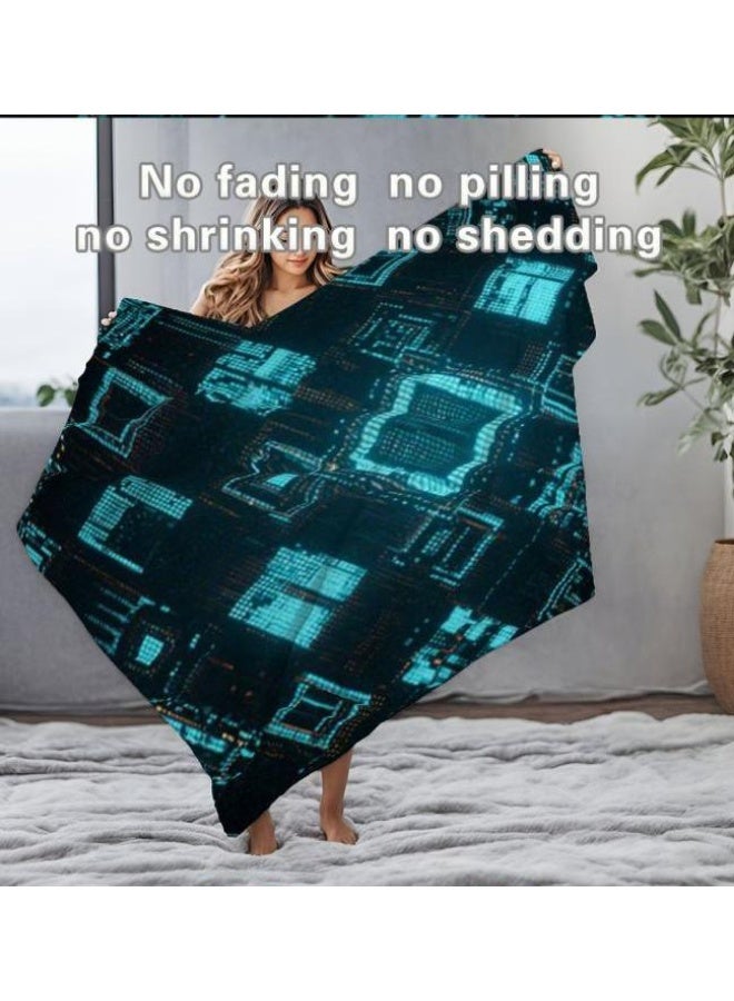 general Children's or student cartoon flannel thin blanket (warm and comfortable, suitable for sleep, games) 100cm*150cm - Image 5