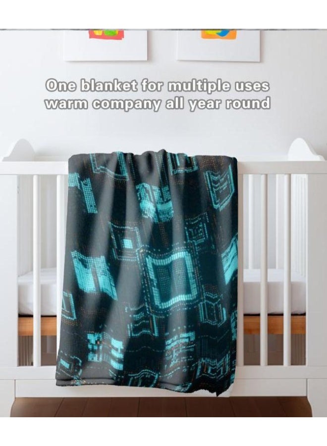 general Children's or student cartoon flannel thin blanket (warm and comfortable, suitable for sleep, games) 100cm*150cm - Image 4