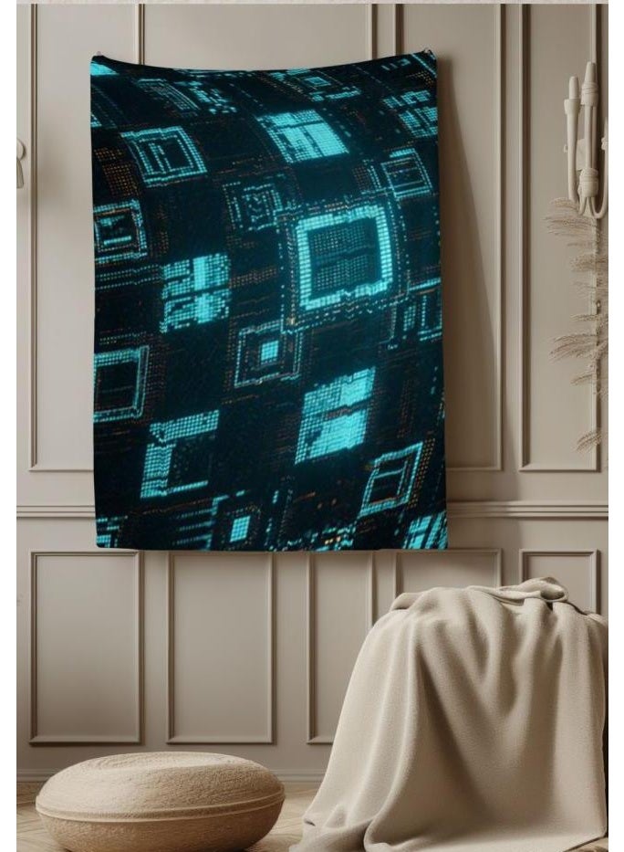 general Children's or student cartoon flannel thin blanket (warm and comfortable, suitable for sleep, games) 100cm*150cm - Image 1