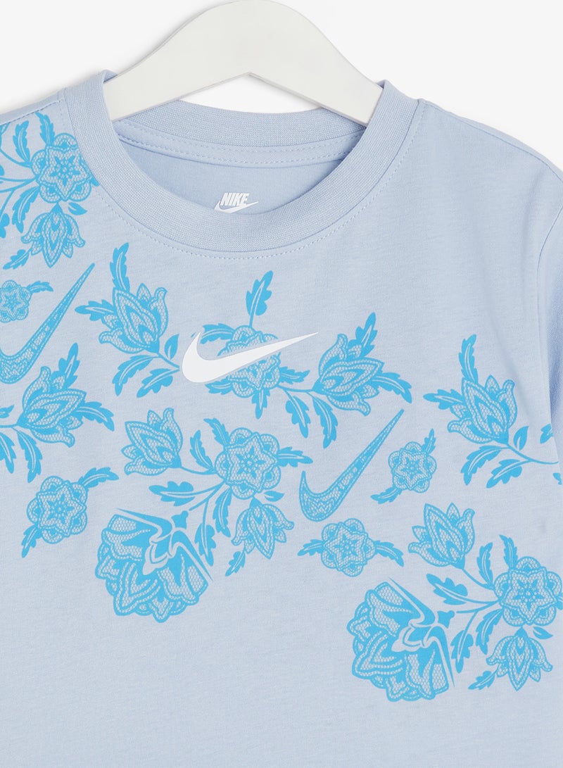 Nike Kids Lace It Up Boxy T-Shirt - Image 3