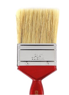 GEEPAS Geepas 2.5" Paint Brush GT59312, 30% Bristles and 70% Silk, Ideal For a Variety of Surfaces and Paints, Suitable for Home and Business Use, Red  - Image 2