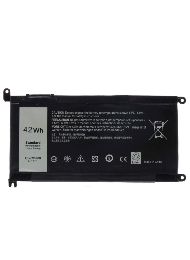 JSBazar Replacement wdxor dell inspiron 13 7368 147460 15 7560 17 5765 5767 5570 5770 3crh3 Laptop Battery - Image 1