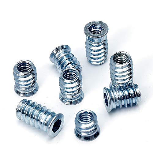 Sprite Science Threaded Insert for Wood 1/4-20 x 10mm 15mm 20mm Screw in Wood Insert Nut Kit 150 Pieces - Image 3