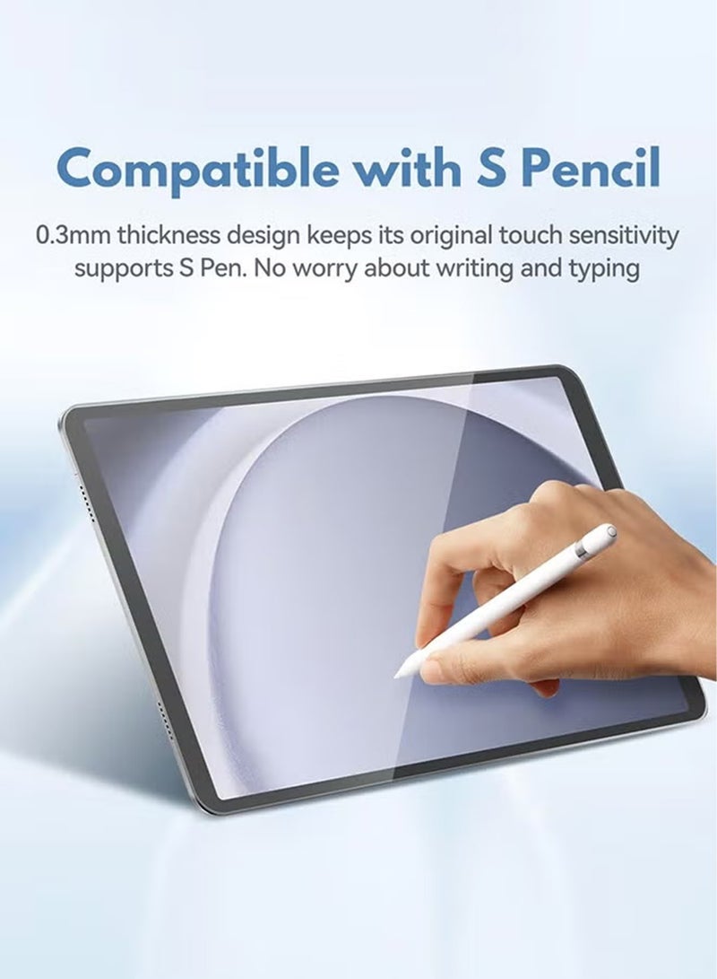 Samsung Galaxy Tab A9 8.7 Screen Protector, HD Clarity Tempered Glass Screen Protector Film Scratch Resistant Bubble Free, High Transparency, Delicate Touch Screen Protector For Samsung Galaxy Tab A9 - Image 4