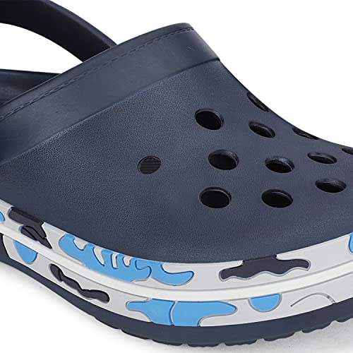 Campus Men's GC-4001 Navy Clogs - 7UK/India GC-4001 - Image 4
