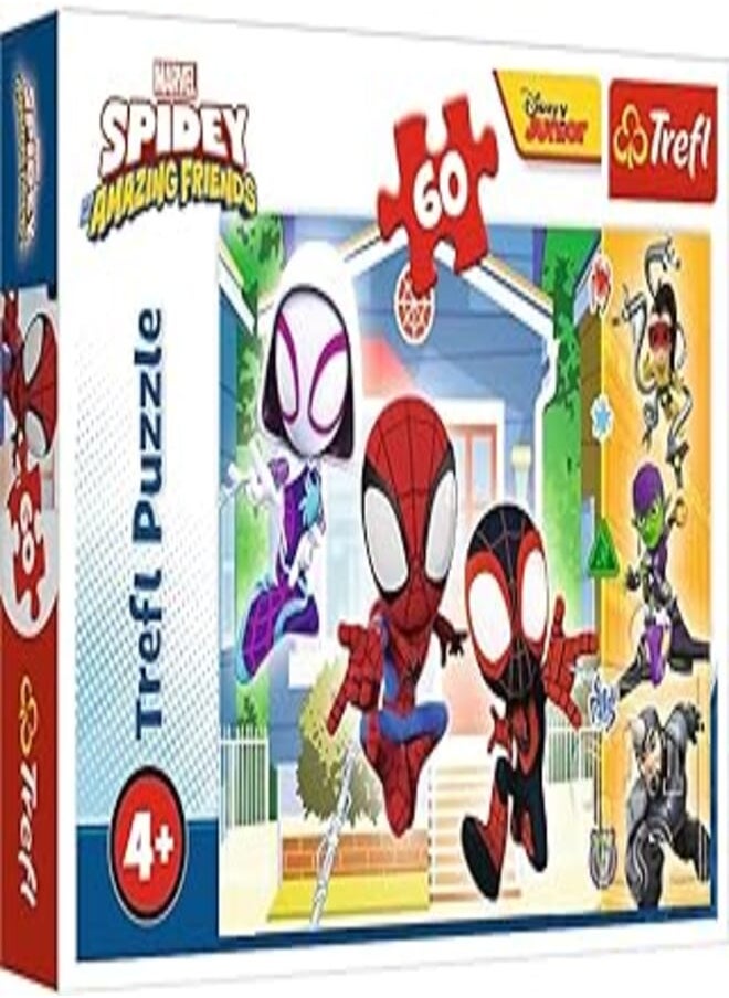 Trefl Trefl 60 Pieces In Spiday's World/Spiday and his Amazing Friends 