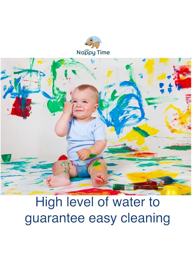 Nappy time Baby Wipes 99.9% Pure Water With Chamomile Extract Fragrance Alcohol And Paraben Free Baby Wipes Safe For Newborn Skin Pack Of 3 Pouches +1 Free X60 Sheets 240 Wipes - Image 5
