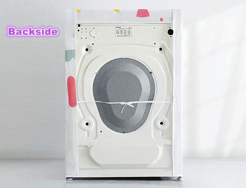 Colorful Flower Top Washing Machine Cover Waterproof - Image 1