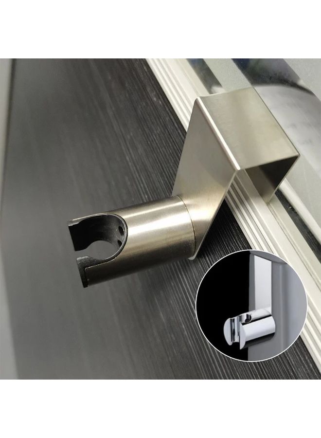 Bidet Sprayer Hook Holder Model A2 No Nails Required Stainless Steel Bathroom Shower Head Mount - Image 2