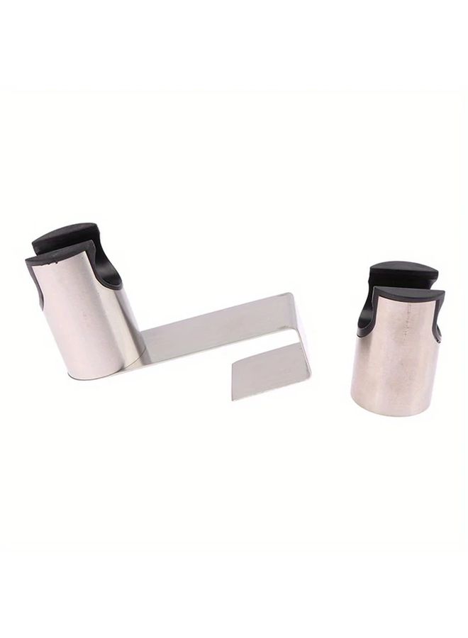 Bidet Sprayer Hook Holder Model A2 No Nails Required Stainless Steel Bathroom Shower Head Mount - Image 5