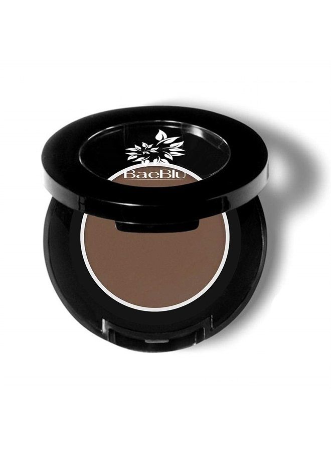BaeBlu Hypoallergenic Eyeshadow Organic 100% Natural Finely Pressed Velvety Smooth Powder, Made in USA, Bark - Image 1