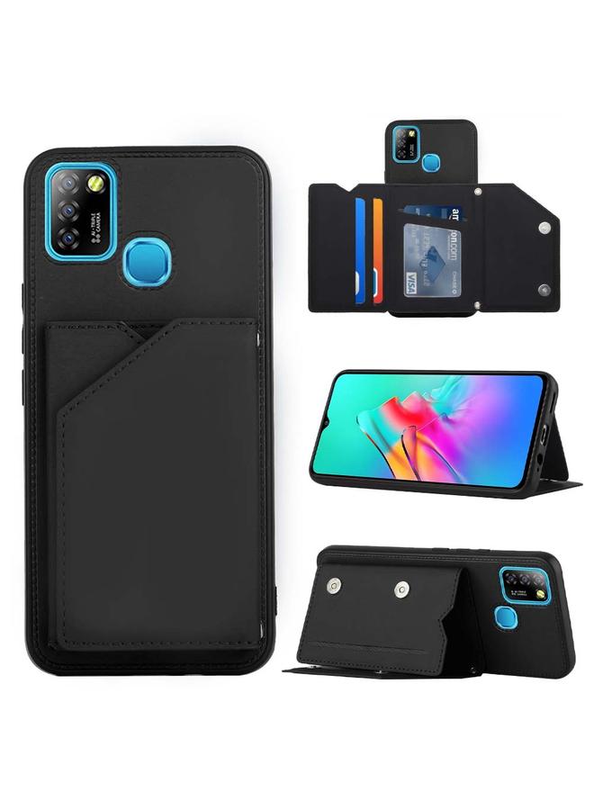 S-TOP Case For Infinix Smart 5 / Hot 10 Lite Skin Feel PU + TPU + PC Phone Case - Image 1