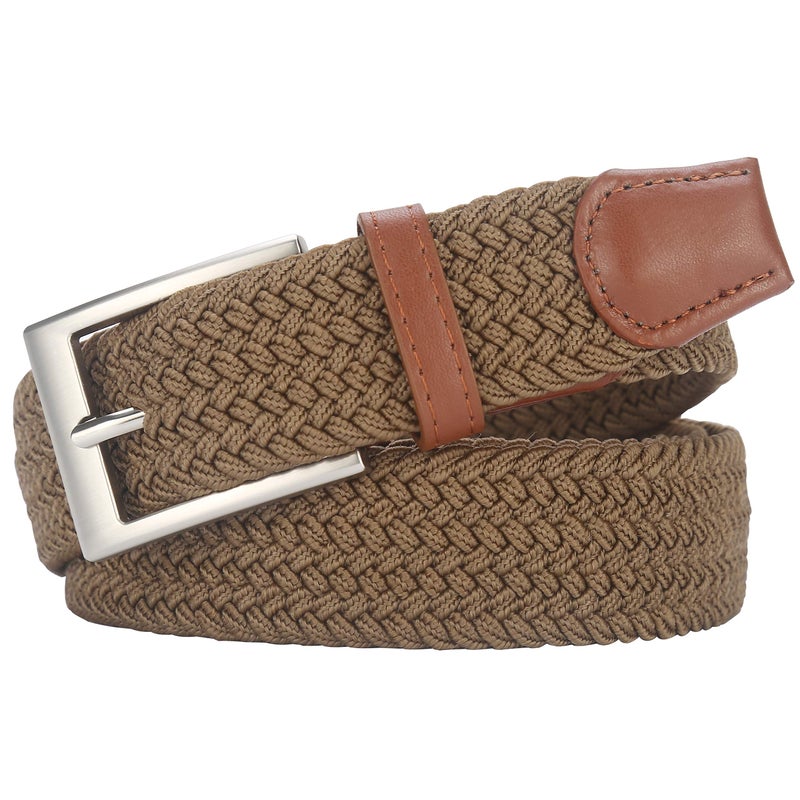 Lavemi Lavemi Mens Belt, Stretch Elastic Casual Woven Sport Golf Braided Belts for Men,Gift Box(35-23590-3 100cm)  - Image 2