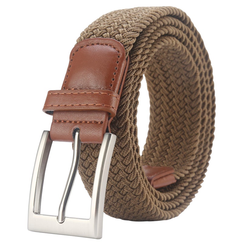 Lavemi Lavemi Mens Belt, Stretch Elastic Casual Woven Sport Golf Braided Belts for Men,Gift Box(35-23590-3 100cm)  - Image 1