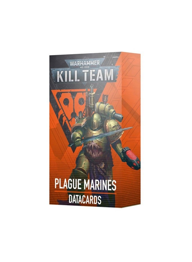 Games Workshop Warhammer 40K Kill Team: Datacards: Plague Marines GWS 103-82 - Image 1