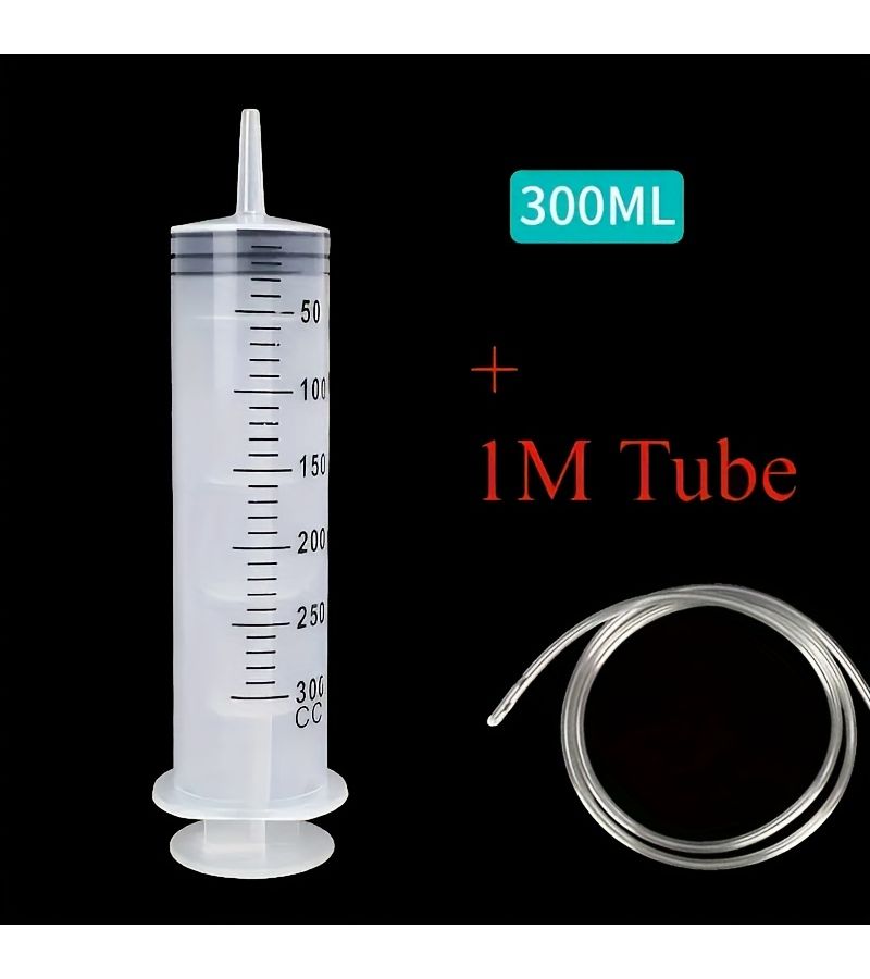 Heavy Duty Fluid Siphon Pump 10.14oz Capacity 47.24 Inch Tube For Oil Gasoline - Image 5