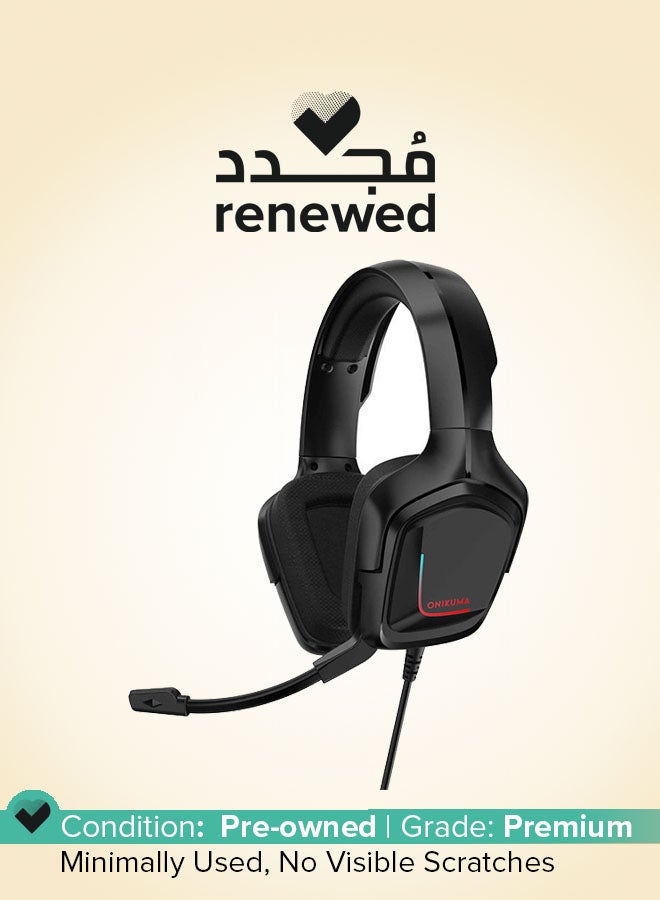 onikuma Renewed - K20 Gaming Wired Headset With Microphone For PC - Image 1