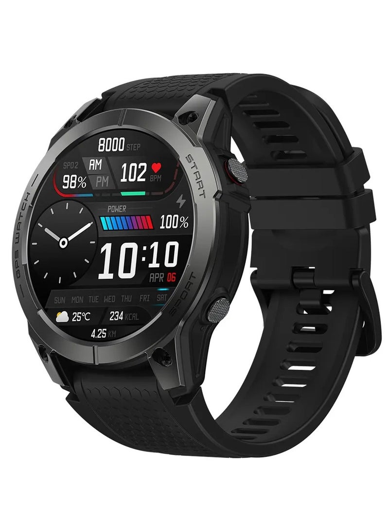 Stratos 3 GPS Smart Watch Ultra HD AMOLED Display Built-in GPS Hi-Fi Bluetooth Phone Calls - Image 1