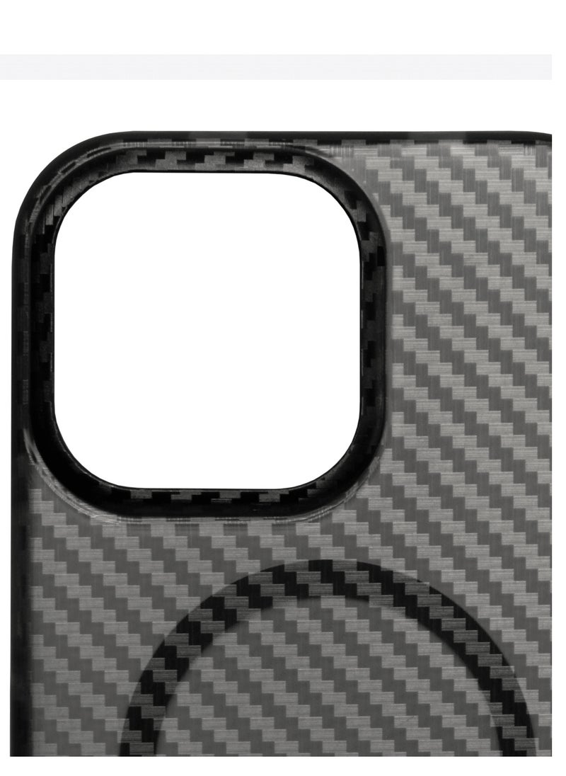 Carbon Case for iPhone 15 Pro Max, Plastic-coated Carbon, Solid Camera Protection, Shockproof, Enhanced Protection, Compatible with Magsafe and Wireless Charging - pzsku/ZF3D0B4B4044ED1305DF6Z/45/_/1730963918/f58e1f90-75bf-4476-8140-2f3f0eab6bcd