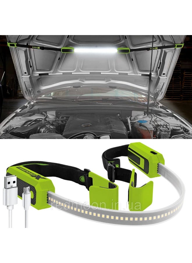 BAIG Car Under Hood Work Light Led Rechargeable Lights Bar Tool Universal Car Engine Ties Repair Work Light Car Accessories Car Tools - Image 3