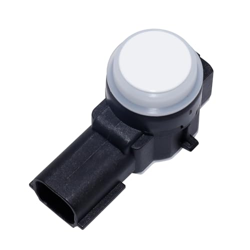 MANATEE 23428268 84153946 Front Rear Bumper PDC Parking Aid Sensor for Cadillac Chevy GMC Buick Bolt Silverado Impala Malibu Sierra 1500 2500 3500 HD Yukon XL Encore Lacrosse CTS CT6 XT5 XTS White