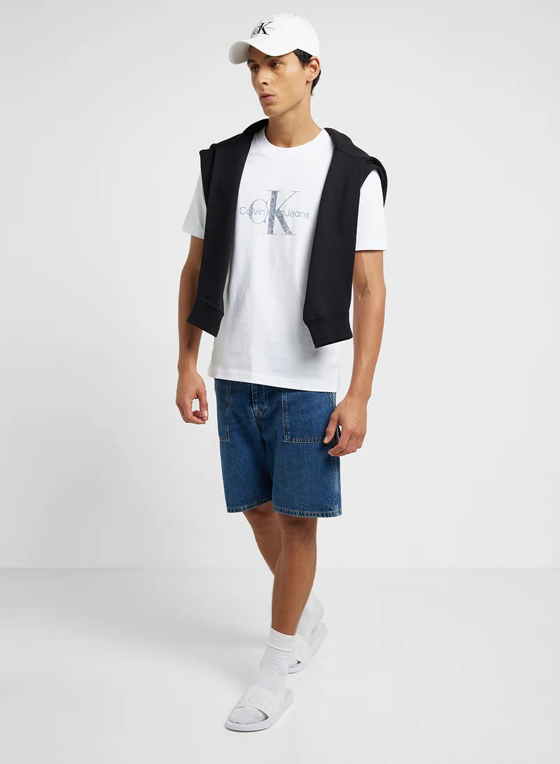 Calvin Klein Jeans Graphic Crew Neck T-Shirt