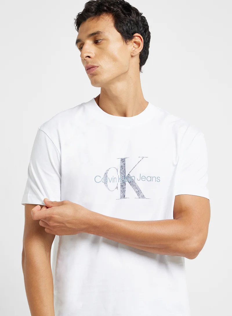 Calvin Klein Jeans Graphic Crew Neck T-Shirt