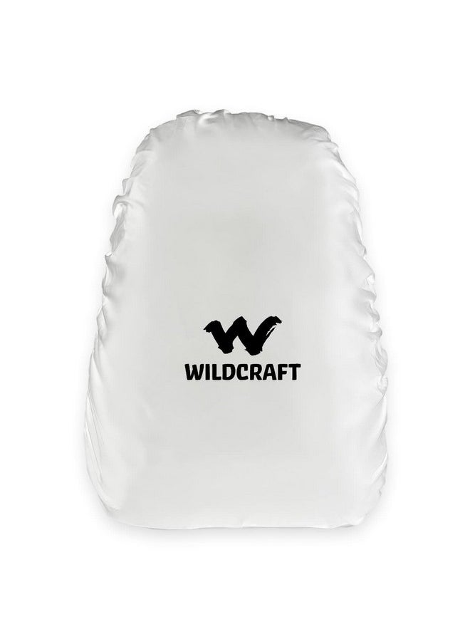 WILDCRAFT - Wildcraft Elastic Stretchable Rain Cover (Dust Cover) for Backpacks (Free Size) (White) - Image 1