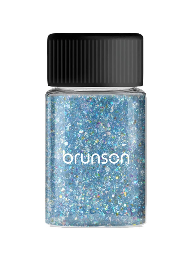 brunson 3D Nail Art Rhinestones Mermaid Bead Manicure Decoration BDS19 - Image 1