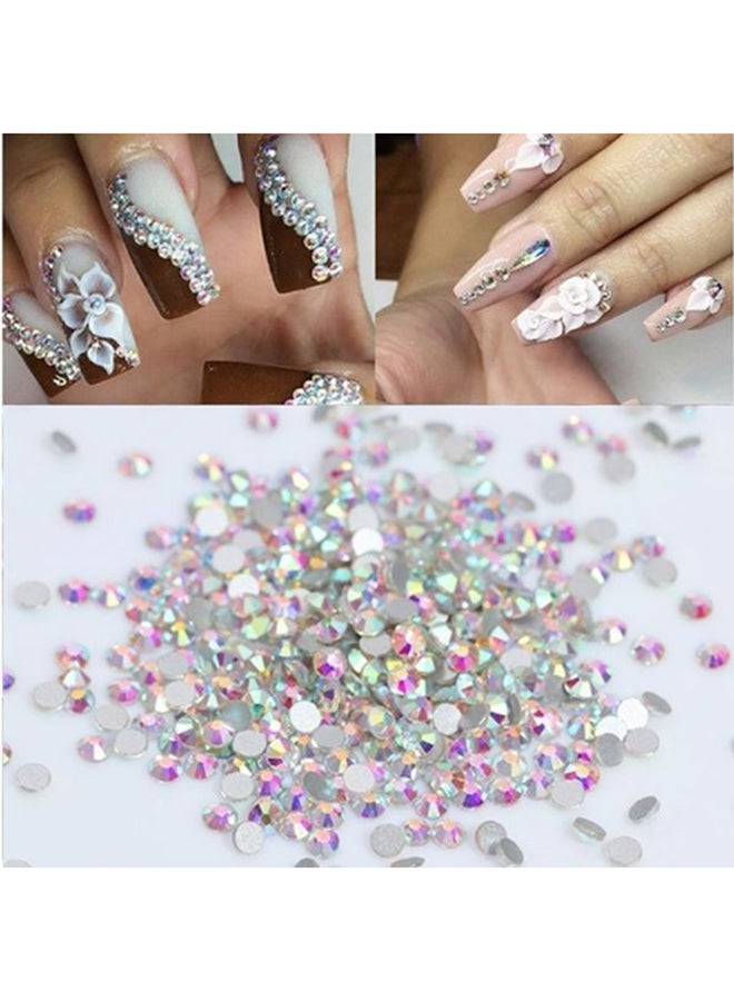 brunson 3D Nail Art Rhinestones Mermaid Bead Manicure Decoration BDS19 - Image 2