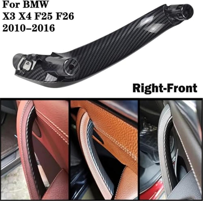 Vuzmode Carbon Fiber Interior Door Handle for BMW X3 X4 - Image 4