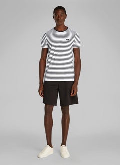 CALVIN KLEIN Slim Stretch Stripe T-Shirt  - Image 4