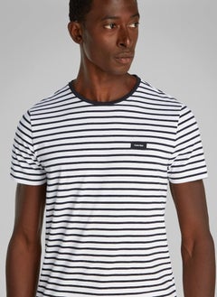 CALVIN KLEIN Slim Stretch Stripe T-Shirt  - Image 3