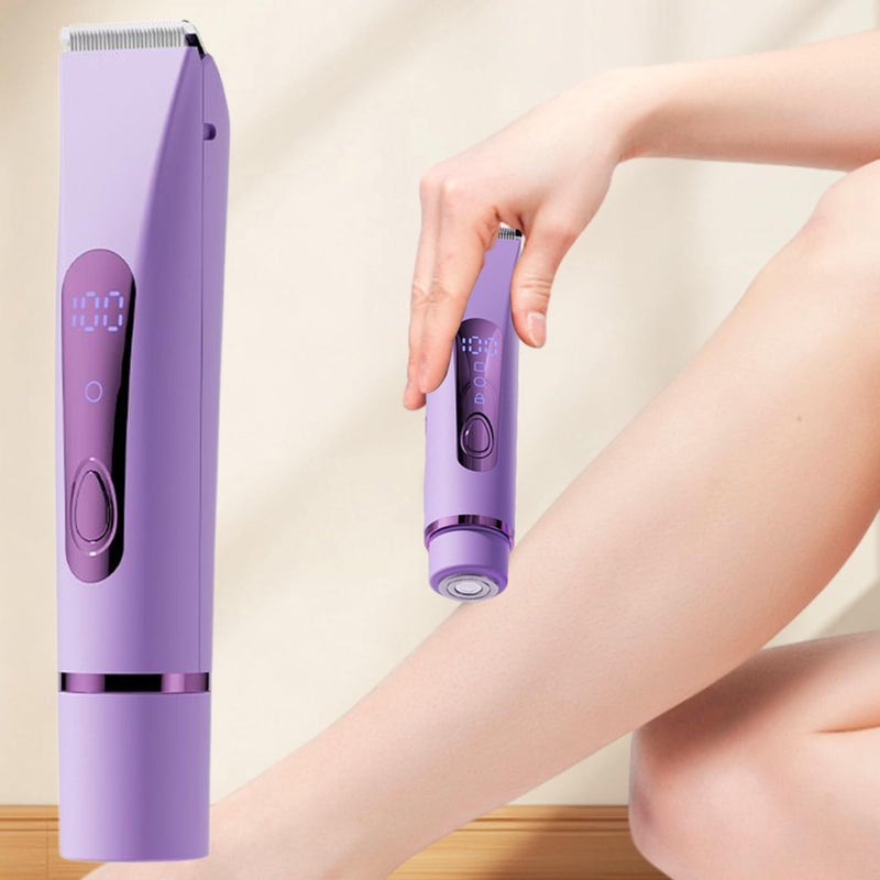 Rechargeable Cordless Body Hair Trimmer For Women Men Intimate Areas Face Arms Legs - Image 4