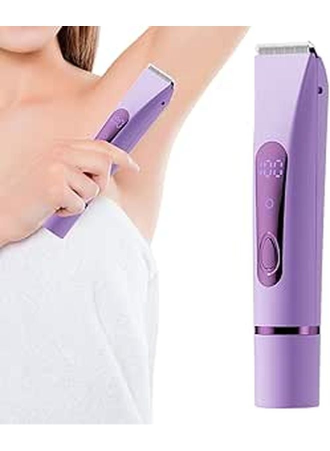 Rechargeable Cordless Body Hair Trimmer For Women Men Intimate Areas Face Arms Legs - Image 1