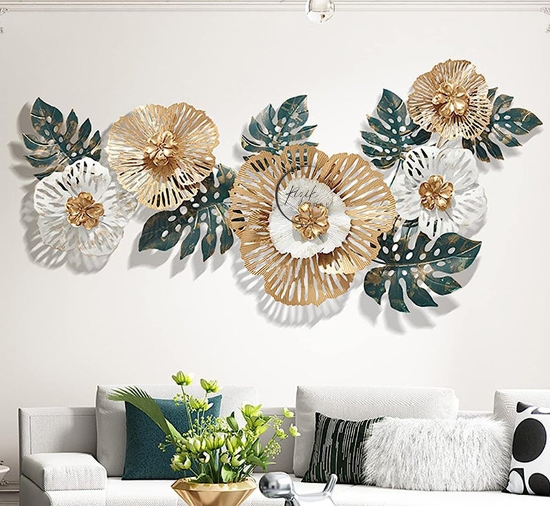 RIZIK STORE™ iron metal Abstract Figures handcrafted Wall Sculpture wall art multicolor for Home Decoration, Living room, drwaing room & Bedroom - Image 4