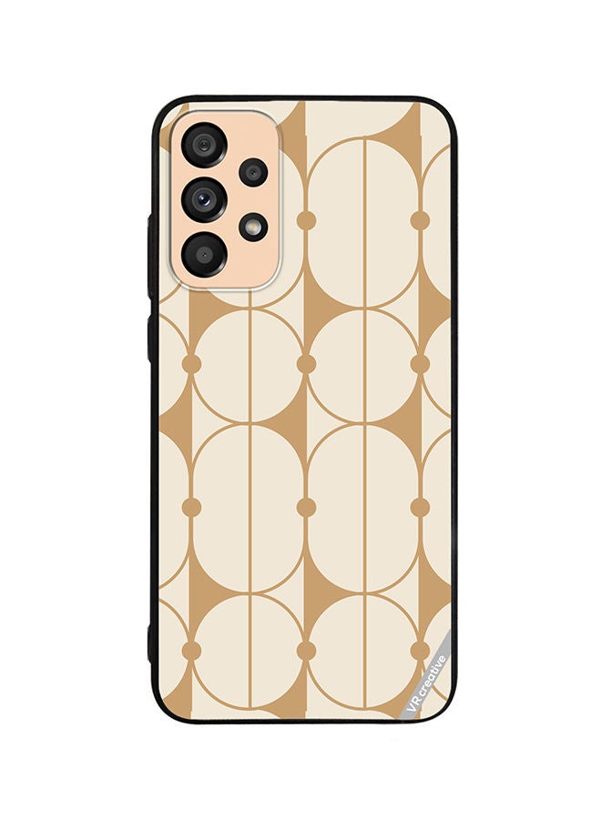 VR CREATIVE Protective Case Cover For Samsung Galaxy A33 5G Asian Icon Design Multicolour - Image 1