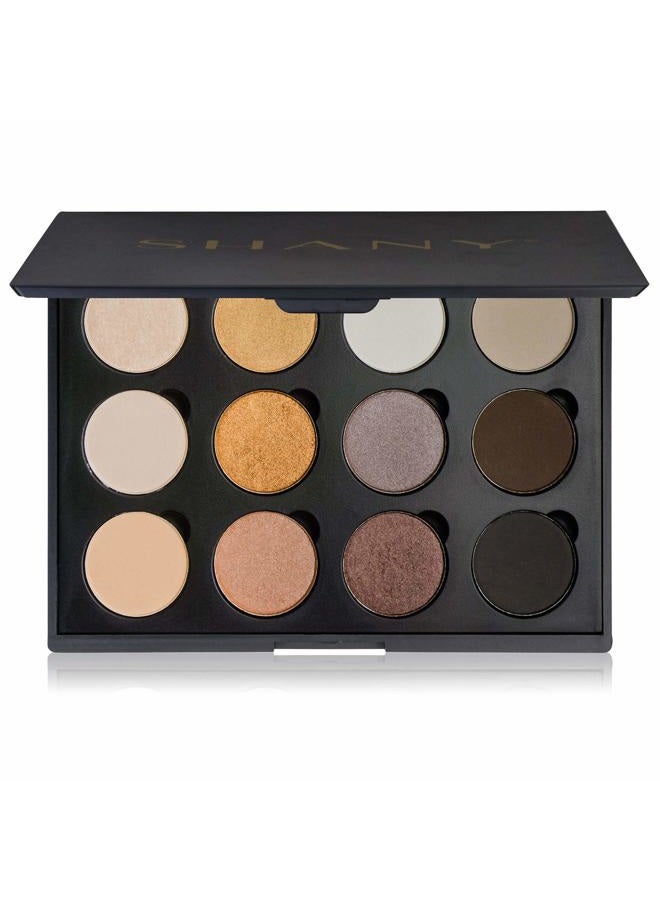 Shany 12 Color Palette, Smokey Eyes, 6 Ounce - Image 1