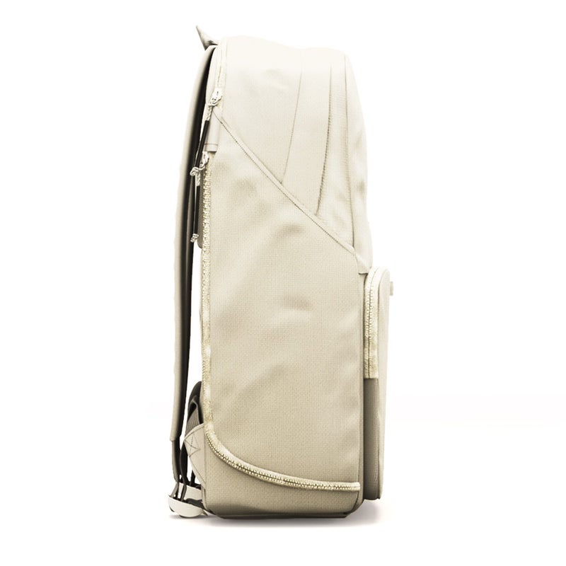 BREVITE The Backpack- Casual daypack backpacks for every function. Compact but spacious 18L aesthetic traveling backpack with laptop compartment. (Tan) - Image 3