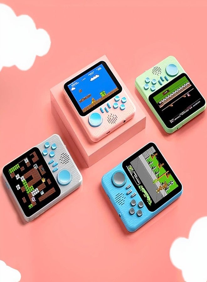 جهاز ألعاب فيديو محمول من ساميو جيم جير، لعبة ريترو صغيرة مع 666 لعبة كلاسيكية ريترو متوافقة مع التلفزيون للأطفال، قابلة لإعادة الشحن، 8 بت كلاسيكية (أخضر نعناعي) - Image 5