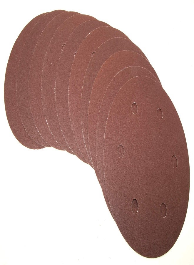 WEN DW400SP 400-Grit Hook and Loop 9-Inch Drywall Sander Sandpaper, 10-Pack,Red - Image 4