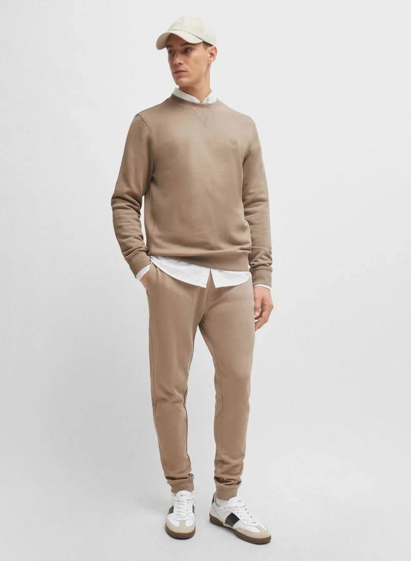 BOSS Logo Crew Neck Sweatshirt