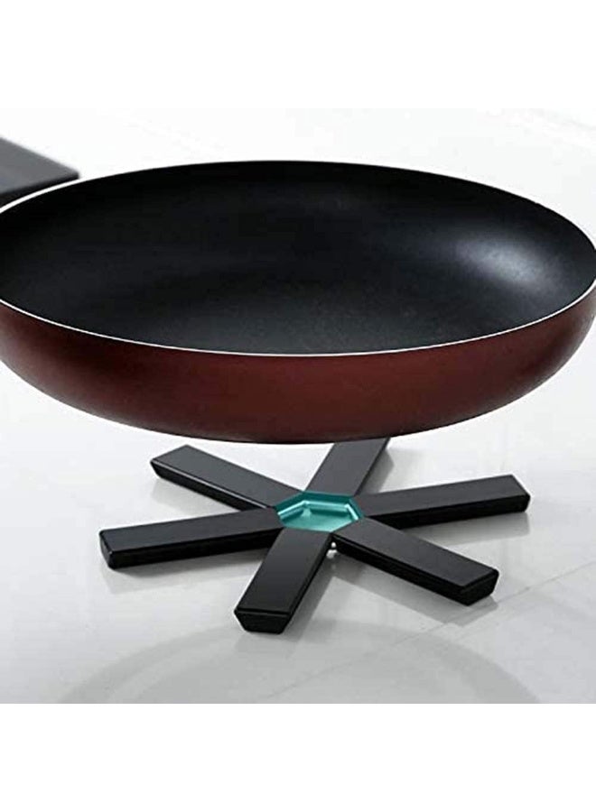 FENGFREE Heat Insulation Pad, Creative Folding Placemats, Bowl Cup Pad, Non-Slip Heat-Resistant Washable, Used Multi Purpose for Pots and Pans Kitchen Accessories Hot Dish Table Pot Holders  - Image 3