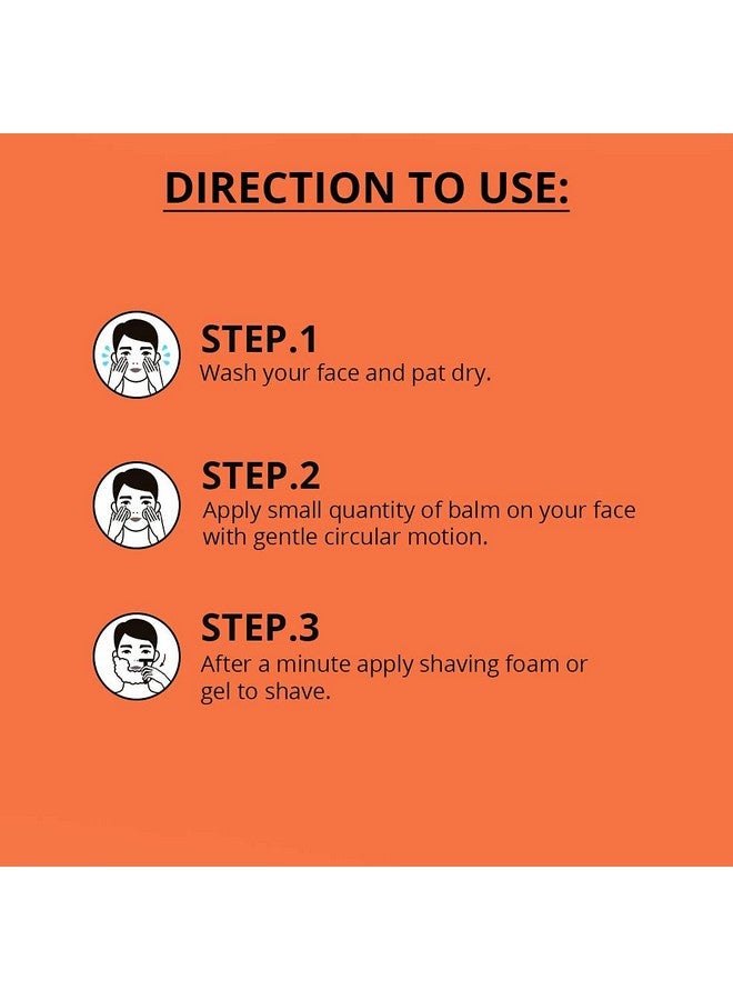 MAN CODE Mancode Preshave Balm For Men | 100Gm | Balm Softens Your Beard | Provides Razor Glide For A Smooth Zesty Shave | Apply To Prevent Shaving Irritation And Razor Burns | Cut & Irritation Free Shave. - Image 5