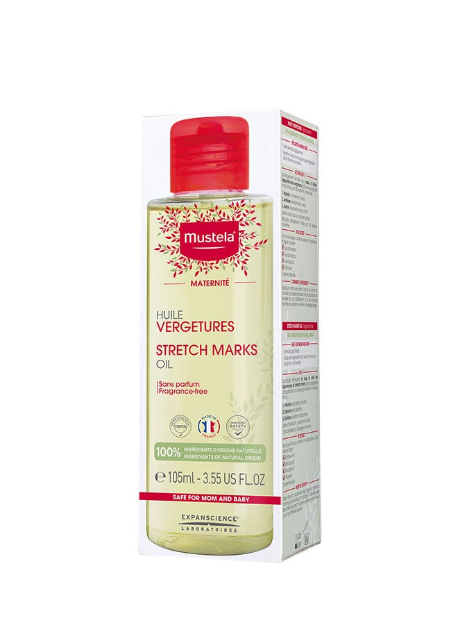 Mustela Maternite Stretch Marks Oil - 105ml - Image 2