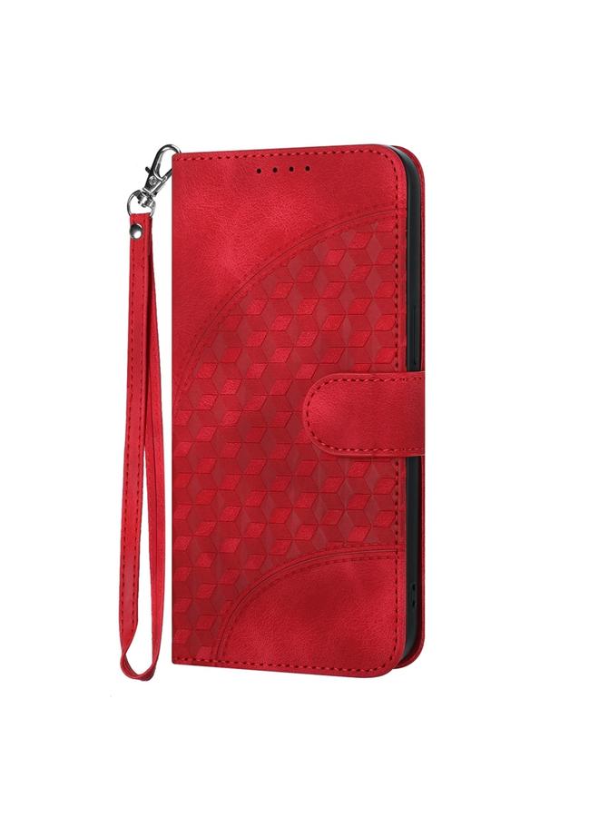 S-TOP Case For Motorola Moto G35 Elephant Head Embossed Phone Leather Case with Lanyard - Image 2