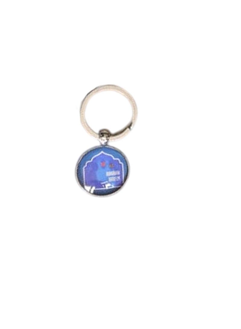 Huitich Islamic Gift Set with Keychain Digital Tasbeeh Counter & Prayer Beads Blue - Image 5