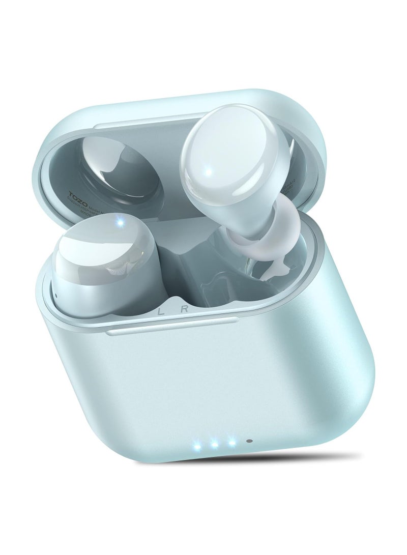 TOZO T6 Wireless Earbuds Bluetooth 5.3 Headphones, Ergonomic Design in-Ear Headset, 50Hrs Playtime with Wireless Charging Case, APP EQ Customisable, IPX8 Waterproof, New Upgraded Version - Image 1