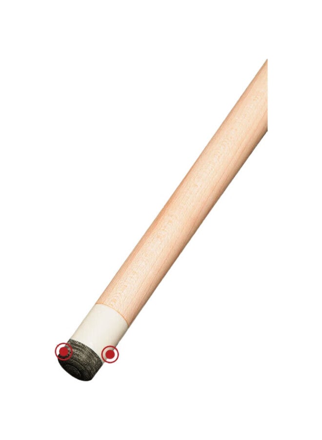 Weishidun Blue Diamond Pool Cue, Large Tip Cue For Billiards Training, Entry-Level Public Cue For Chinese 8-Ball And 9-Ball, 13Mm With Cue Tube - Image 1